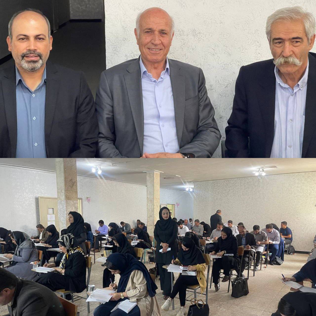 گزارش تصویری از برگزاری آزمون اختبار کارآموزان گرامی وکالت ورودی سال  1399 در تاریخ 1402/05/27